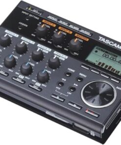 Tascam DP-006 6-Track Digital Pocketstudio Multi-Track Audio Recorder, Built-in Mics, Songwriting, Battery Operated