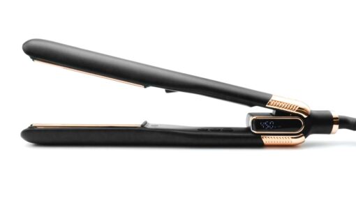 SRI StyleQ Flat Iron Hair Straightener Styler with GraphFlow Techonology, Negative Ions, Infrared Light Therapy, 12 Heat Settings - for Straight, Smooth Styles or Waves and Curls on All Hair Types - Image 2