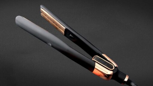 SRI StyleQ Flat Iron Hair Straightener Styler with GraphFlow Techonology, Negative Ions, Infrared Light Therapy, 12 Heat Settings - for Straight, Smooth Styles or Waves and Curls on All Hair Types - Image 4
