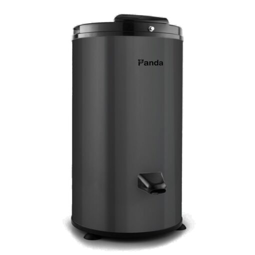 Panda 3200 RPM Portable Spin Dryer – 22lbs Capacity, Stainless Steel Drum & Outer Case, 110V – Sleek Dark Gray
