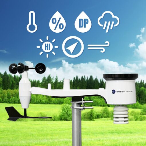 Ambient Weather WS-1965 WiFi Weather Station w/Remote Monitoring and Ambient Weather Network Access - Image 5