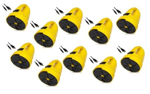 ZONETECH USB Rechargeable Electric Snow Ice Scraper - Premium Quality Portable Cordless Ice/Snow Scraper for Car Windshield Glass Snow Removal Car Scraper Defrosting Deicing Cleaning Tool (10-Pack)