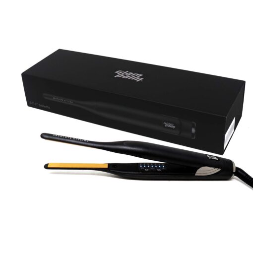 Glampalm Ceramic Flat Iron Hair Straightener, Korea No.1 Salon Haircare Tool, 7 Heat Settings 150° - 450°, 0.3" Small Styling Iron 10 Sec Heat Up, 3D Swivel Cord & Universal Voltage (GP141) - Image 2