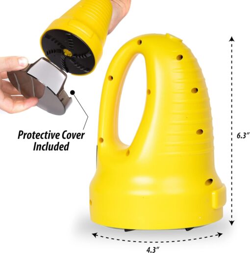 ZONETECH USB Rechargeable Electric Snow Ice Scraper - Premium Quality Portable Cordless Ice/Snow Scraper for Car Windshield Glass Snow Removal Car Scraper Defrosting Deicing Cleaning Tool (10-Pack) - Image 8