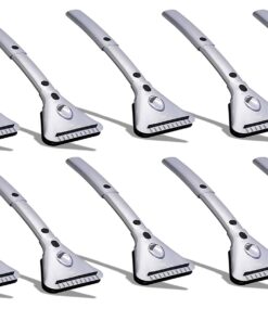 ZONETECH Heated Car Window Ice Scraper –Extendable Auto Windshield Frost Remover with LED Light,12V Plug into Cigarette Lighter Electric & Snow Removal Tools 10 Pack