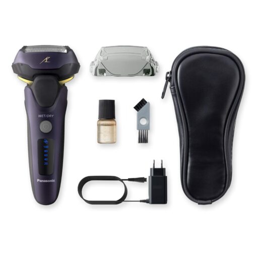 Panasonic ES-LV67-A803 Wet and Dry Shaver, 5 Shaving Heads with Linear Motor, Including Hair Trimmer, Navy Blue - Image 20