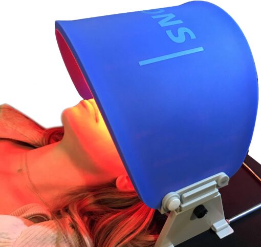 ZOVIE Infrared Light Therapy LED Facial Light Therapy Mask-Photons Facial Skin Care Machine LED Beauty Mask-Flexible Led Light Therapy(Navy-Blue)