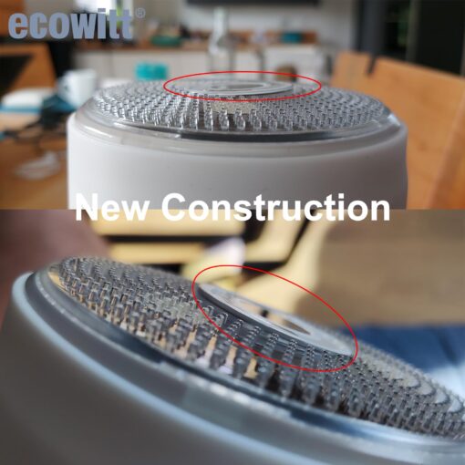 Ecowitt WS90 7-in-1 Weather Sensor, Outdoor Temperature/Humidity/Rain Gauge/Wind Speed and Direction/UV Index/Solar Radiation - Just Sensor, Could NOT Be Used Alone - 915 MHz - Image 2