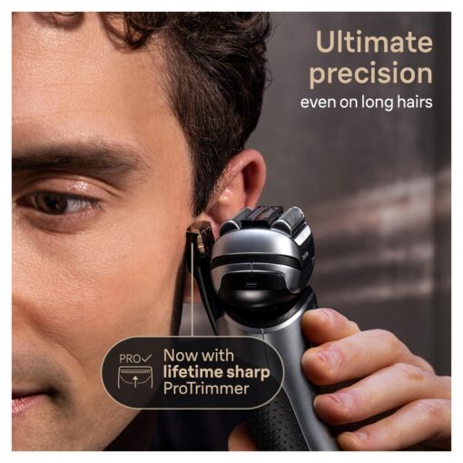 Braun Series 9 PRO+ Electric Shaver, Shaving Kit with 5 Pro Shave Elements and ProComfort Head, SmartCare Center - Image 3