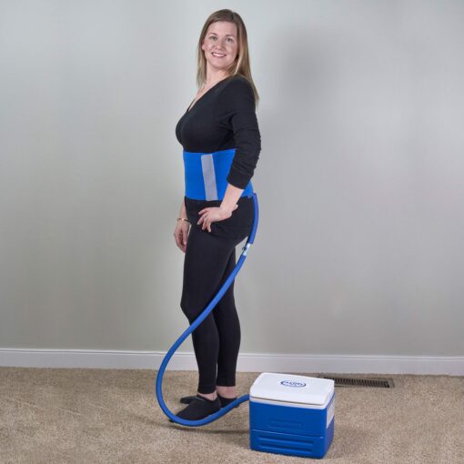 Polar Active Ice 3.0 Cold Therapy Ice Machine System with Programmable Timer, Back and Hip Compression Pad, Lightweight 9 Quart Cooler, Quiet Pump, Strong Cryotherapy Pain Relief Treatment - Image 4