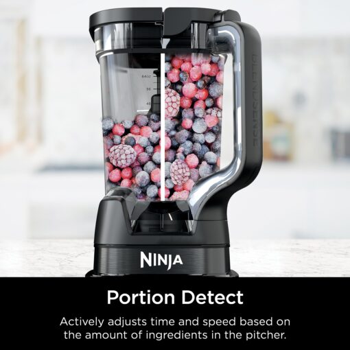 Ninja TB401 Detect Kitchen System Power Blender + Processor Pro, BlendSense Technology, Blender, Chopping & Smoothies, 1800 Peak Watts, 72 oz. Pitcher, 64 oz. Food Processor, 24 oz. To-Go Cup, Black - Image 14